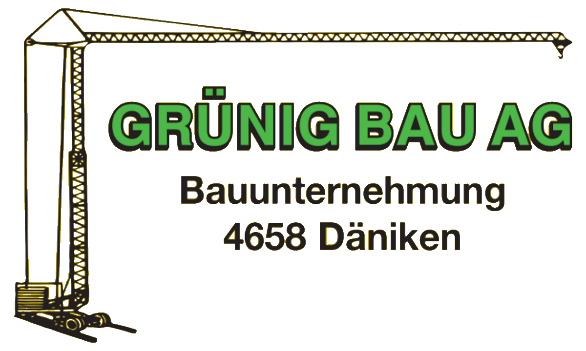 Logo Grünig Bau AG Däniken, Aargau (AG)